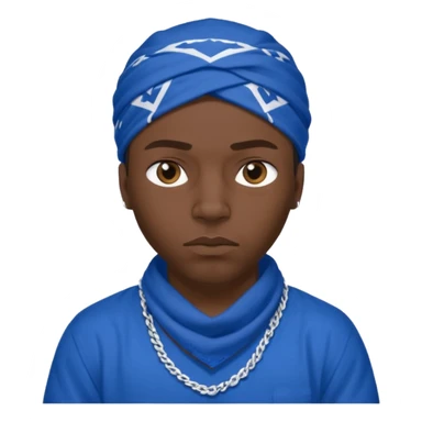 gangster crips sticker