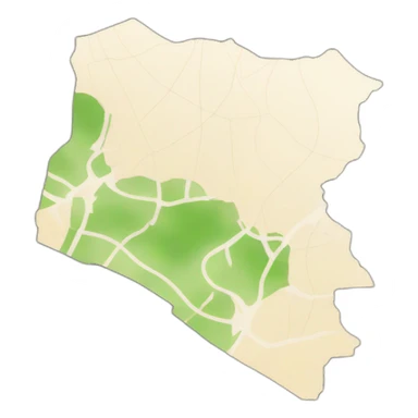 Map of algeria sticker
