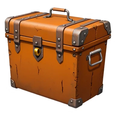 coffre avec de la ferraille cuivre  post apo survie loot  sticker