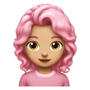 Herz babyrosa sticker