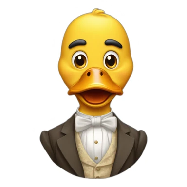 Balthazar picsou canard très riche sticker