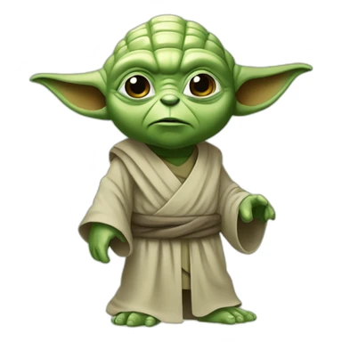 YODA JOUEUR DE FOOT sticker
