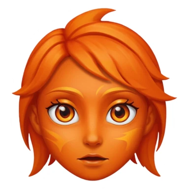 Ember Lumen from the Elemental movie sticker