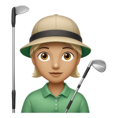 Me golfing  sticker