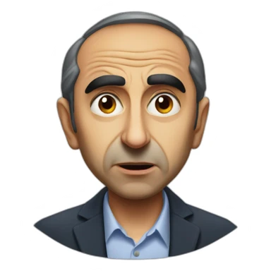 Angry Eric zemmour sticker