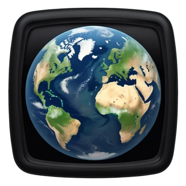 Pollution on earth the view should be were we see it out in the space more polution  sticker