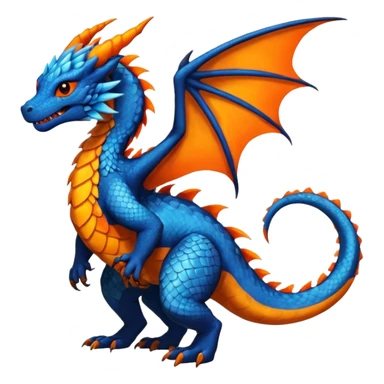 Dutch-Angel-Dragon-Salandit-Drudigon-fusion-animal-creature, full body  sticker