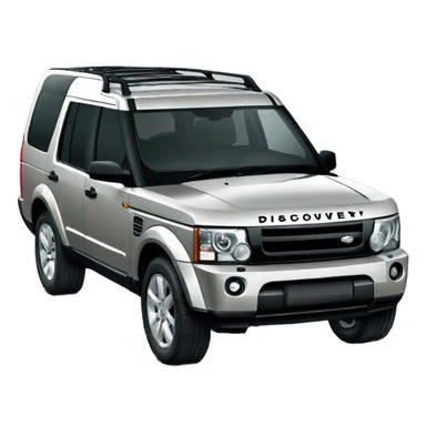 Landrover discovery black sticker