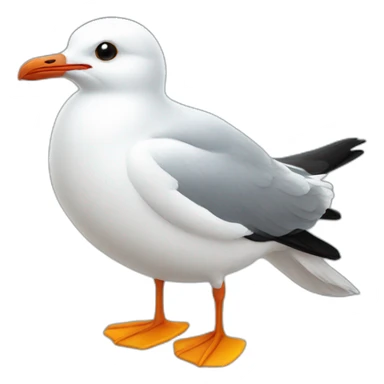Mouette  sticker