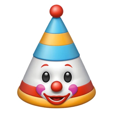 CLOWN HAT sticker