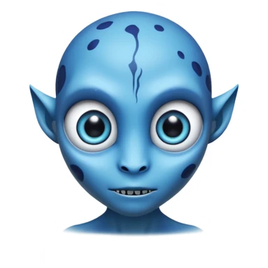 monster in Avatar movie sticker