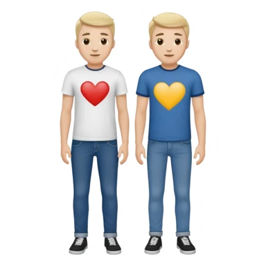 2 male Best buds in UK sticker