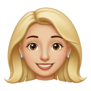 Woman with nose pin on nose sticker