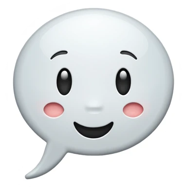 gloss Speech balloon sticker