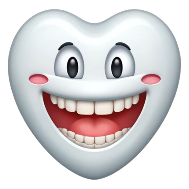 smile with one missing tooth sticker