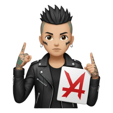 Anarchy Victory sticker