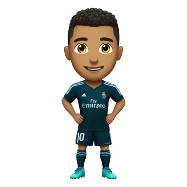 Ronaldo avec le maillot de haity sticker