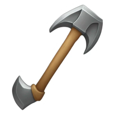 mining pickaxe sticker