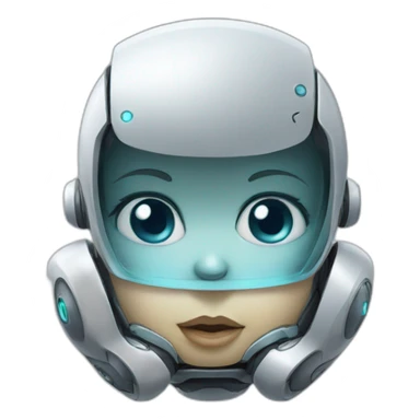 baby ai robot sticker