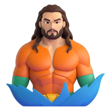 Jason Momoa as Aquaman sticker