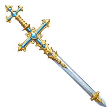 Holy sword of Jesus Christ sticker