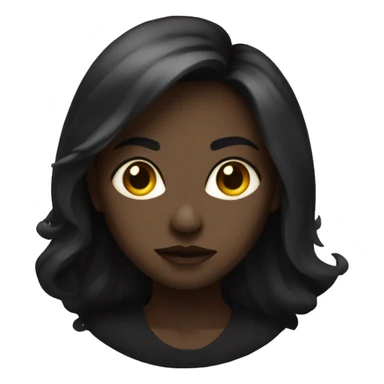 Dark feminine energy sticker