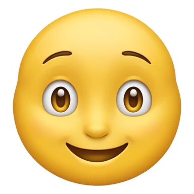 subtle smile emoji, a bit naughty sticker