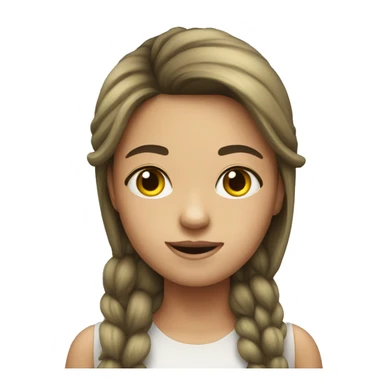 a girl that looks like a thisle sticker