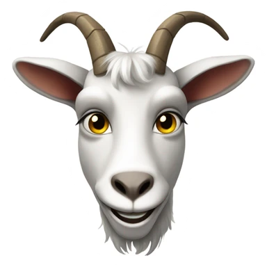 Criminal goat grinning sticker