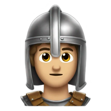 Paul Mescal wearing a gladiator helmet sticker