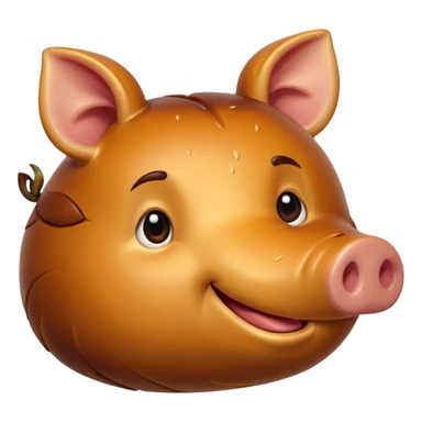 roasted pork sticker