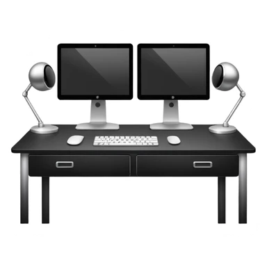 Dual Monitor Setup sticker