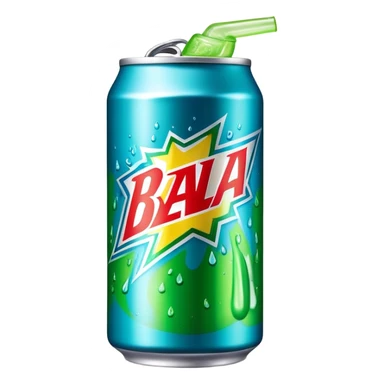 mountain dew baja blast can sticker