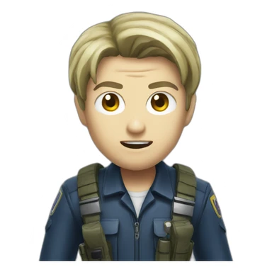 Resident evil sticker