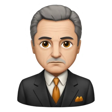 the godfather, mafia boss sticker