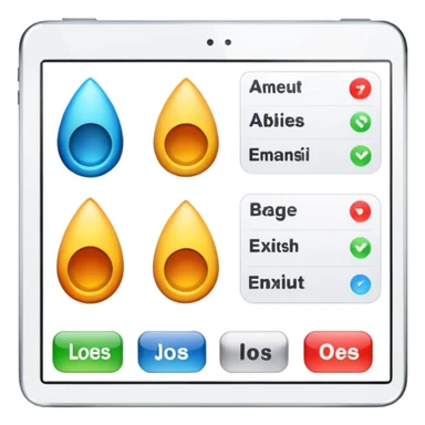 product attributes sticker