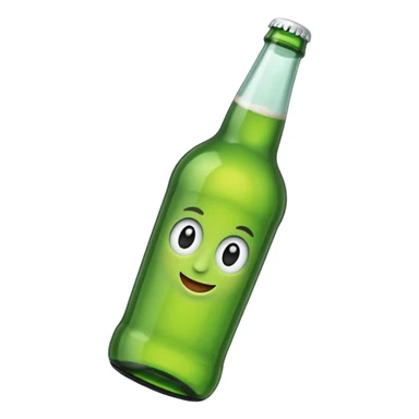 Botella de cerveza sticker