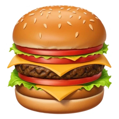 Burguro And Fryuro is two separate entities. The one on the left is a burger, consisting of 2 buns, lettuce, cheese, meat and tomatoes. The burger expresses a angry expression. While the one on the right is a carton of fries, also having a slightly annoyed expression. sticker