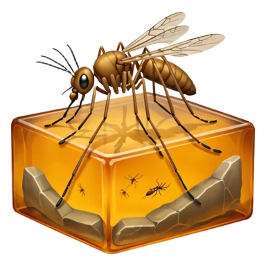 Amber Mosquito sticker
