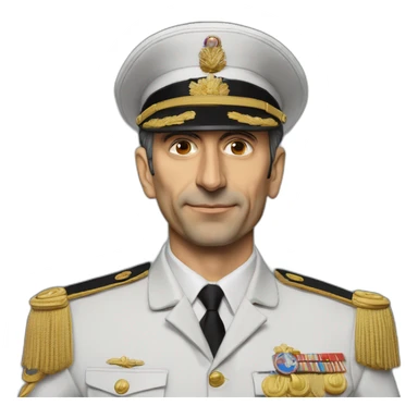 ÉRIC ZEMMOUR president français militaire médaille sticker