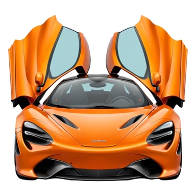 McLaren 720S - McLaren (Model Year: 2021) (Iconic colour: Orange) sticker