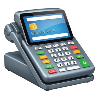 credit card at a point of sale sticker