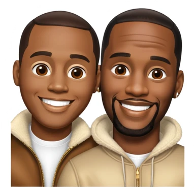 Diddy and r Kelly  sticker
