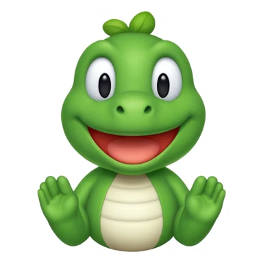 Yoshi from Mario  sticker