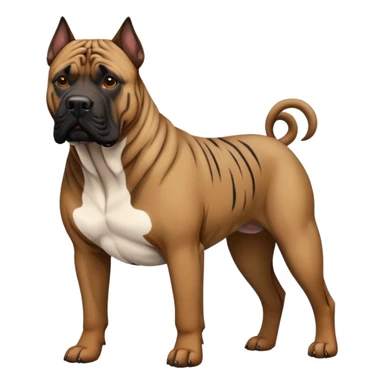 Presa Canario dog sticker