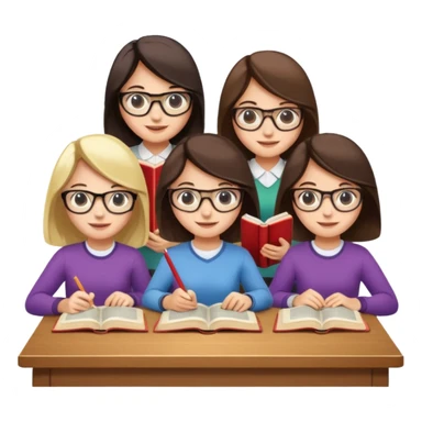 books club girls only under the table sticker