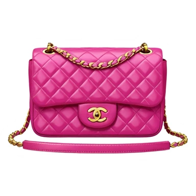 pink chanel mini 25 sticker