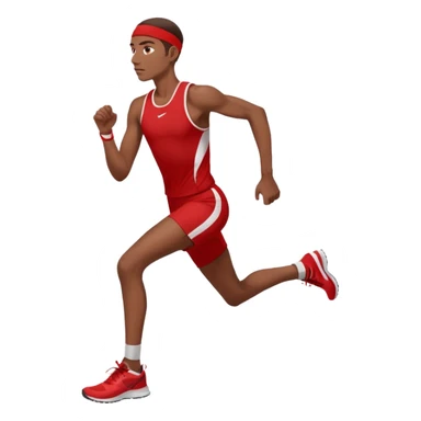 make a tall runner in red sticker