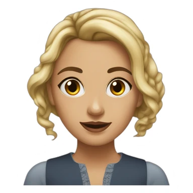 Emma Cousinier en soirée sticker