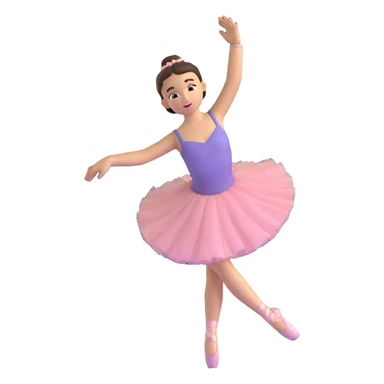ballet dancing girl sticker